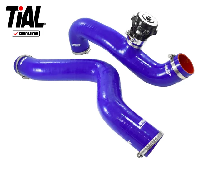 RIVA Sea-Doo 260 Intercooler Tubing Upgrade Kit with TiAL 50MM Blow-Off Valve (fits GTR 215 also)